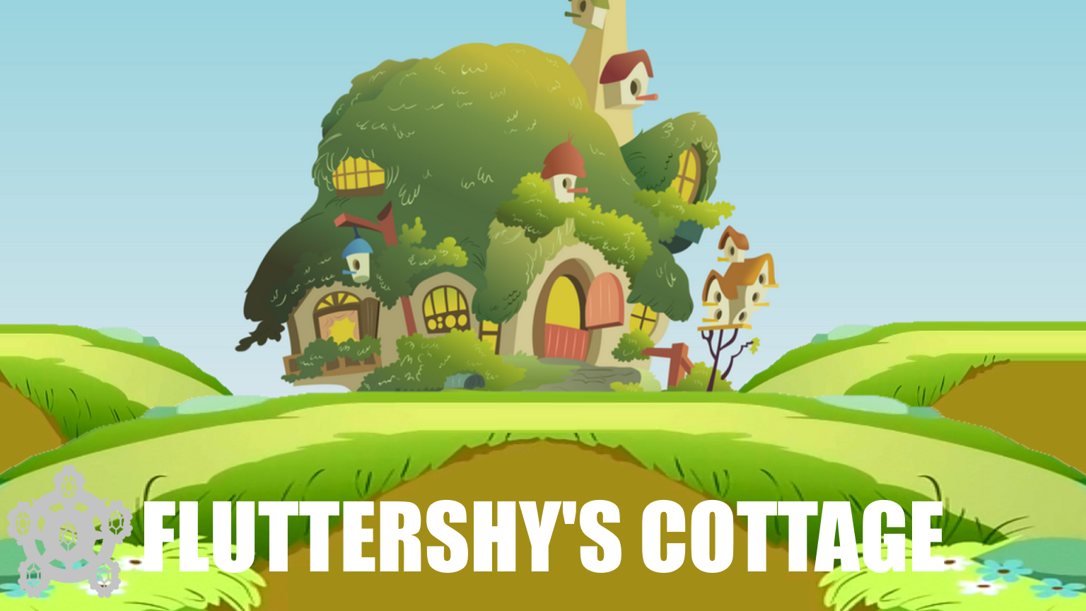 My little pony fluttershy cottage clearance