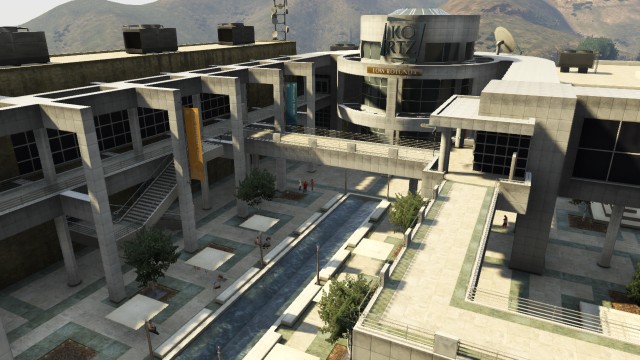 Kortz Center is based on the real world Getty Center in L.A. The Kortz Cent...