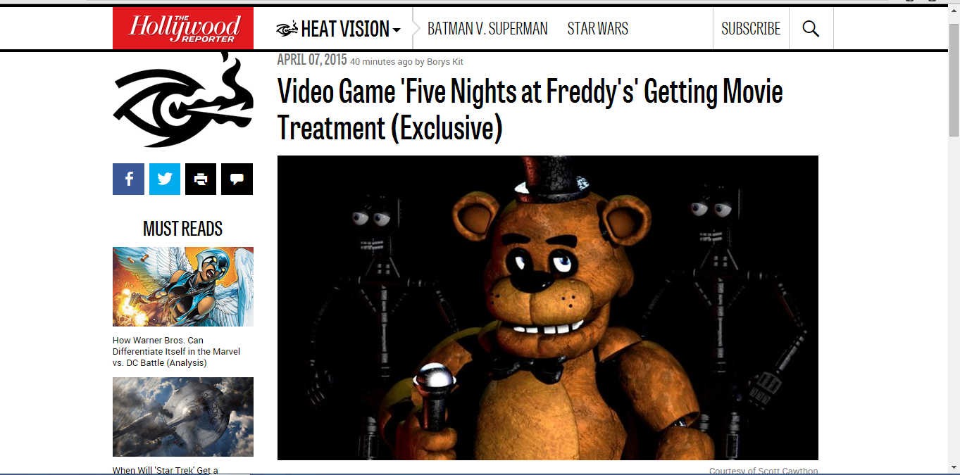 Five Nights at Freddy's' Film Review – The Hollywood Reporter