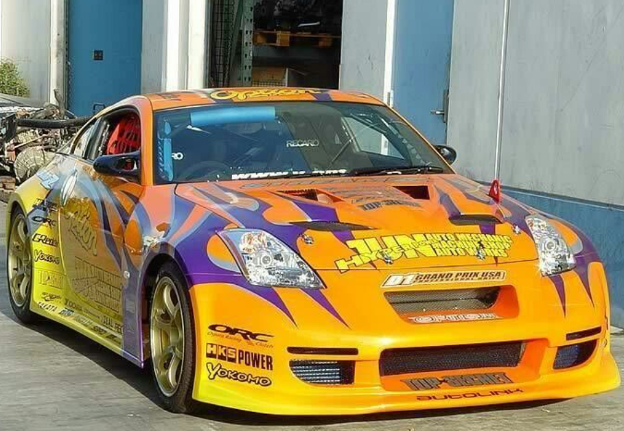 1/10 HOTWORKS　OPTION　STREAM　Z 2003 Option Stream Z Project Nissan 350Z Fairlady D1GP by Hot