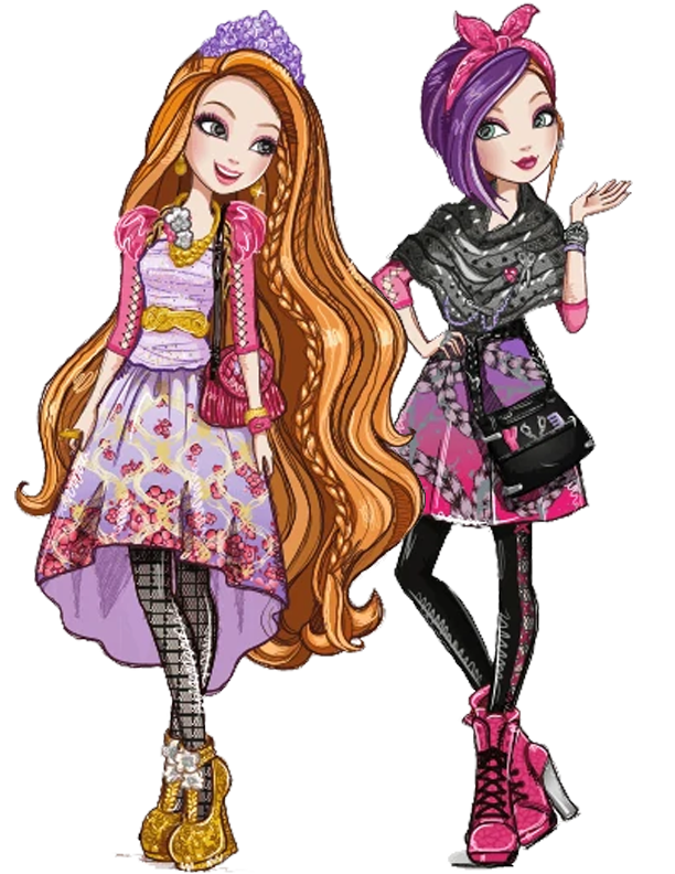 Ever After High - Holly O'Hair and Poppy O'Hair 