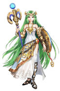 Palutena, Goddess of Light and leader of her army