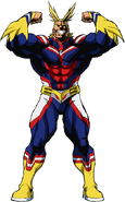 All Might, the former Number 1 Hero.