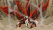 Naruto's 6-Tail Kyuubi Mode