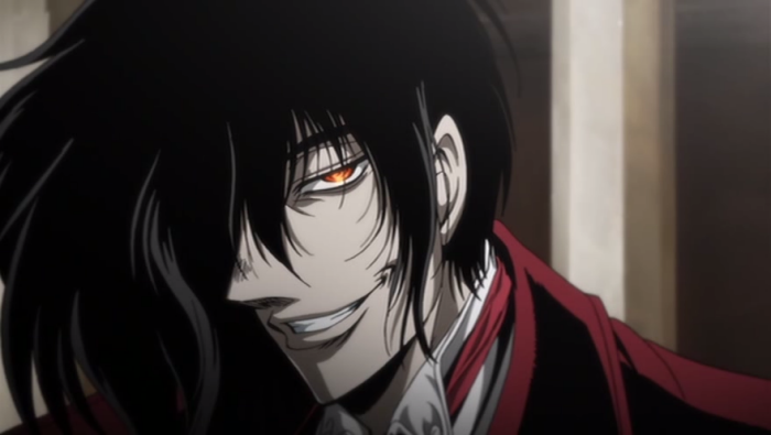 Alucard returns by teleporting between London's bell towers to gong the  second round : r/Hellsing