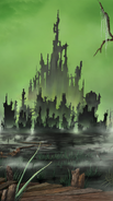 Skavenblight, the capital of the Skaven under-empire.