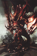 Daemon Princes, the most feared of the Realm of Chaos.