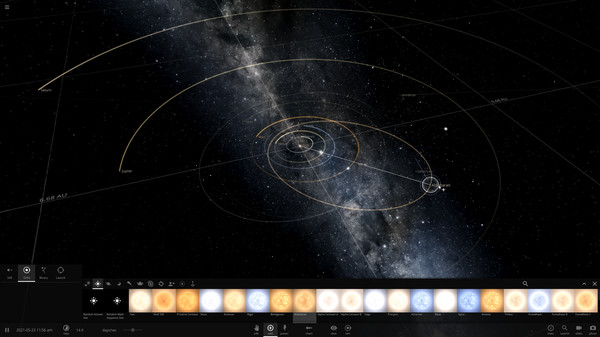 universe sandbox 2 barycenter