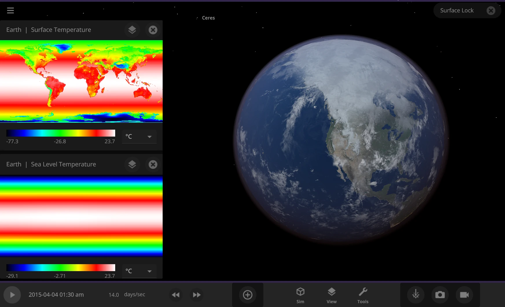 Surface Simulation - Official Universe Sandbox Wiki