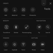 Tools Menu