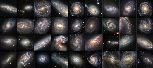 lista de tipos de galaxias