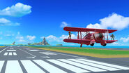 Fase de Pilotwings (Indo a o map de Pilotwings SNES)