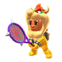 Mii Bowser Mario Tennis Open