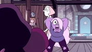 Amatista mirando a Garnet