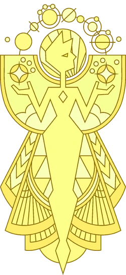 Mural - Yellow Diamond