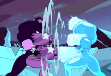 Steven Universe Garnet vs Garnet.gif