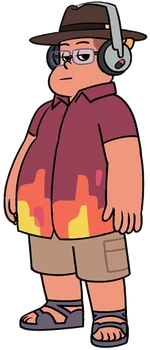 Ronaldo con audífonos