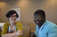 Sdcc-2013-rebecca-sugar-and-ian-jones-quartey