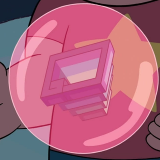 Burbuja de Steven (conteniendo la gema de Bismuto)