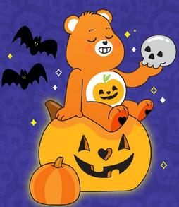 Care Bears Halloween Wizard Trick-or-Sweet Bear Glow-in-the-Dark