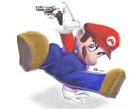 New New Marios artwork. His special move is Katsu(used to automaticcally win on his team). Notice how he has no ball?