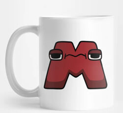 M, Alphabet Lore - Alphabet Lore - Mug