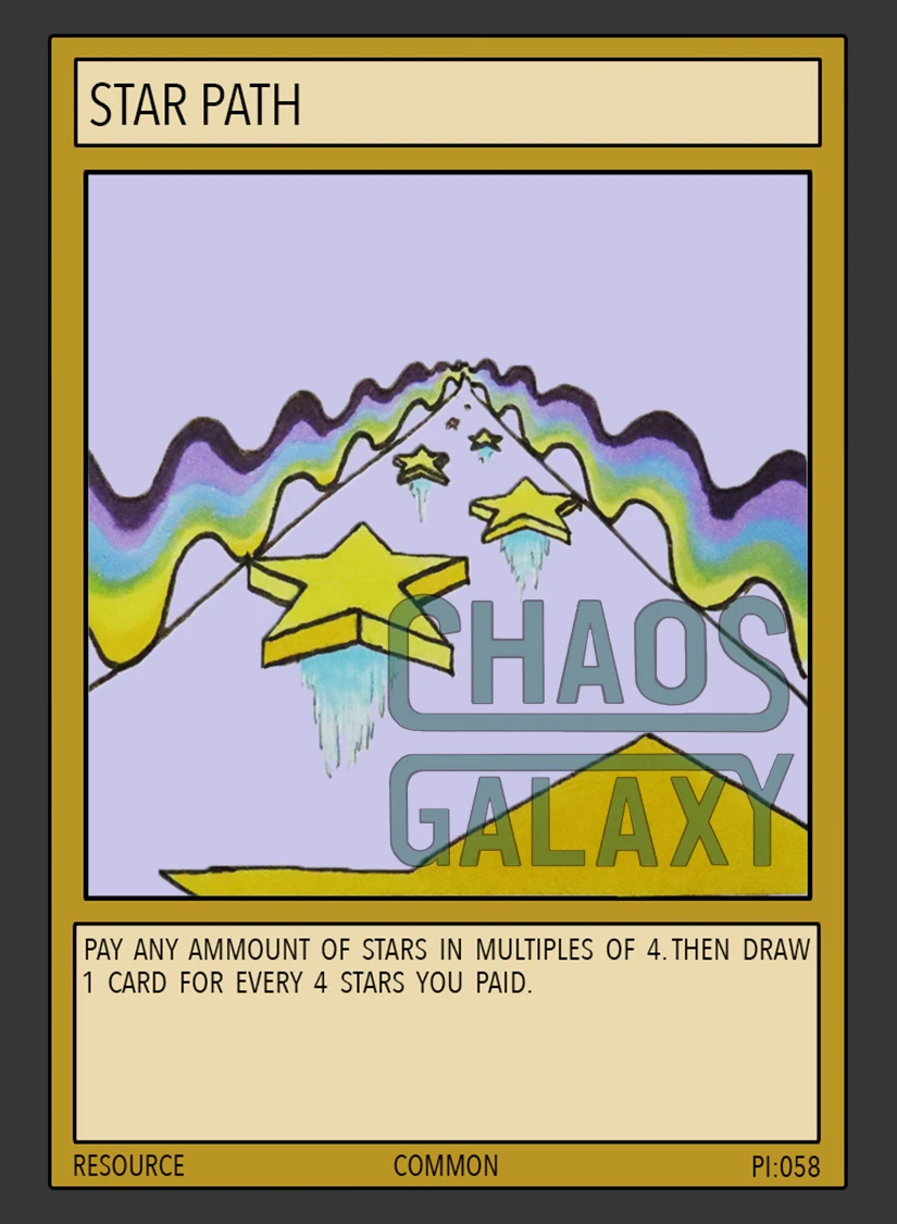 Star Path Chaos Galaxy TCG Wiki Fandom