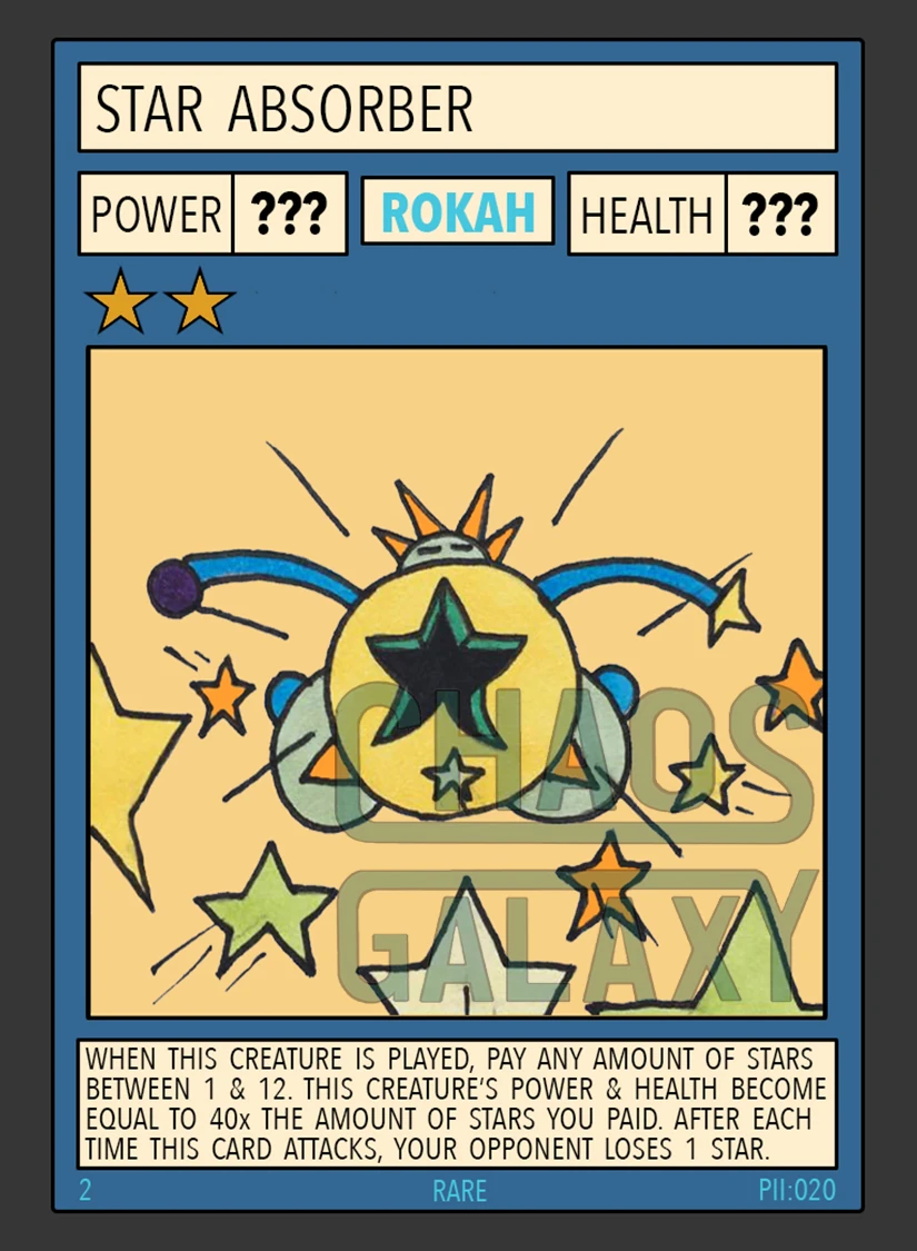Star Absorber Chaos Galaxy TCG Wiki Fandom
