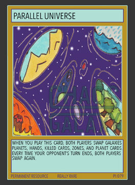 Parallel Universe | Chaos Galaxy TCG Wiki | Fandom