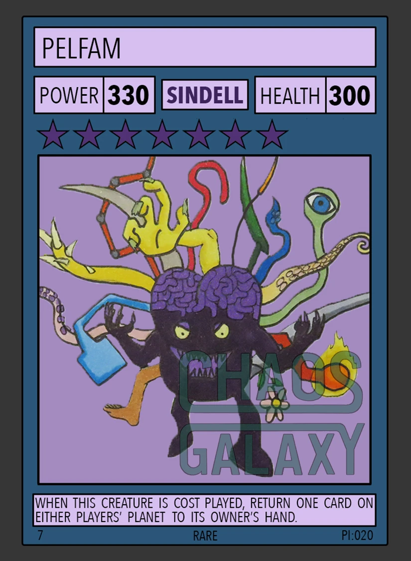 Pelfam Chaos Galaxy TCG Wiki Fandom