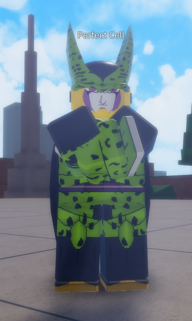 Perfect Cell Unofficial Dragon Ball Ultimate Roblox Wiki Fandom