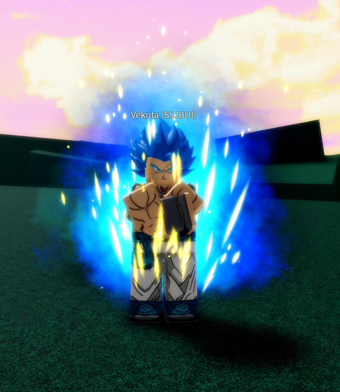 PRE-ORDER] Gogeta Blue Stand - Roblox