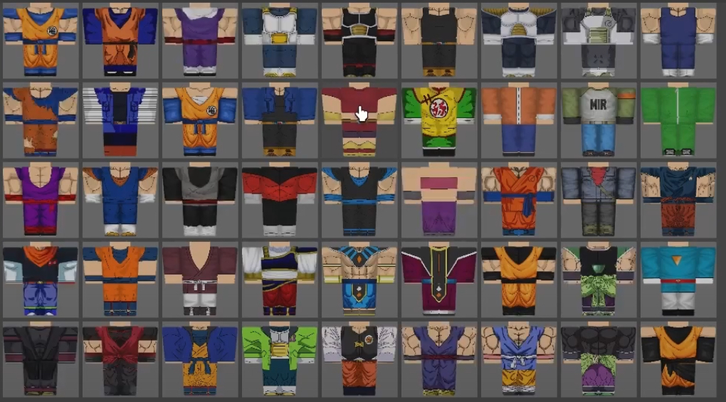 Pants Skin for roblox based on Dragon Ball in 2023