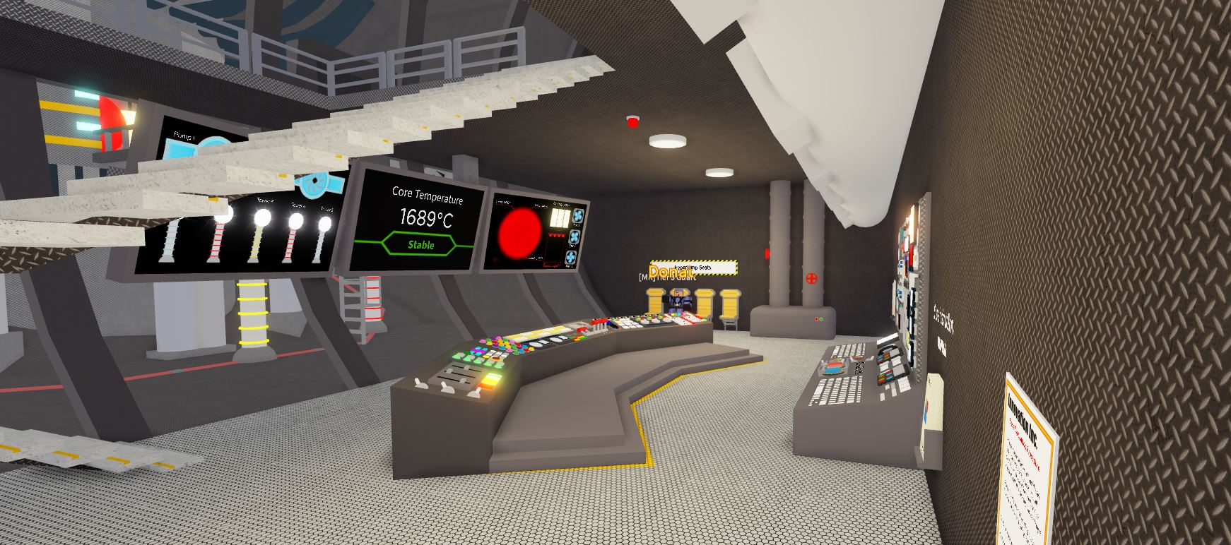 Core Control Room Unofficial Innovation Inc Spaceship Wiki Fandom - innovation inc spaceship roblox where is core