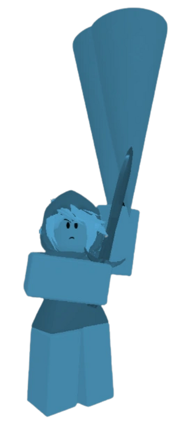 Blue Transcendent Hair, Roblox Wiki