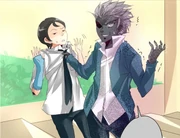 Playin in the street.