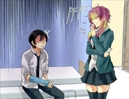 Sera amused by John's current situation.