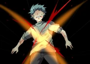 Zirian hit with his ability.