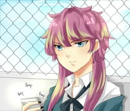 Seraphina on the roof