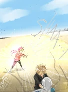 Seraphina breaking Arlo's barrier