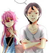 John and Seraphina smirking at Levani