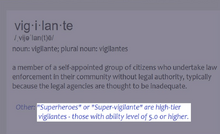 UnOrdinary VigilanteDefinition.png