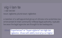 VigilanteDefinition