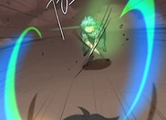 Zirian using his Crescent Slash.