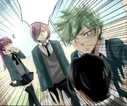 Lin and Crail cornering John