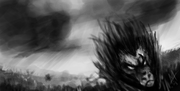 Scar as a baboon