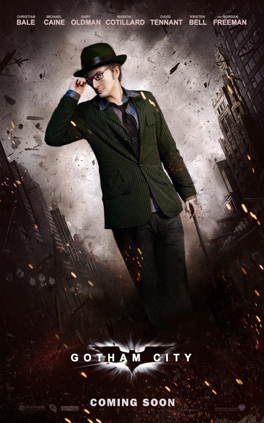 johnny depp as the riddler in batman 3