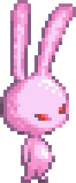 Pink, as it appears in the Game Boy Advance version of Rayman Raving Rabbids.