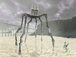 shadow of the colossus giant spider boss fight