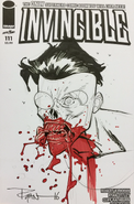 A sketch of Zombie Mark by Ryan Ottley